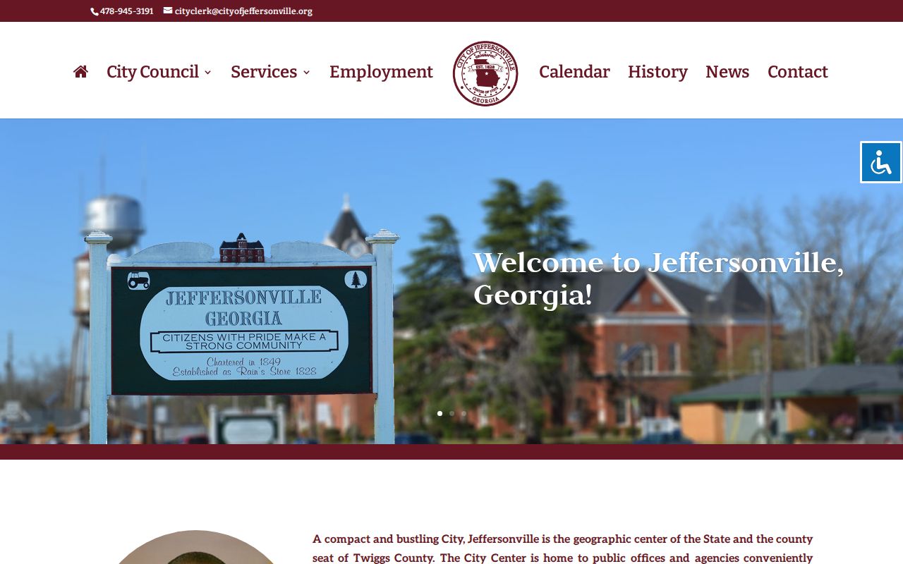 Jeffersonville civic center for Twiggs County court docket access
