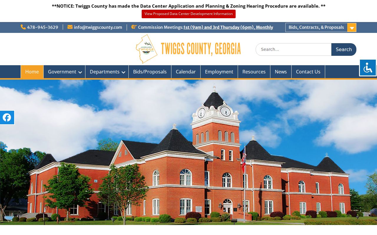Twiggs County court docket county government route